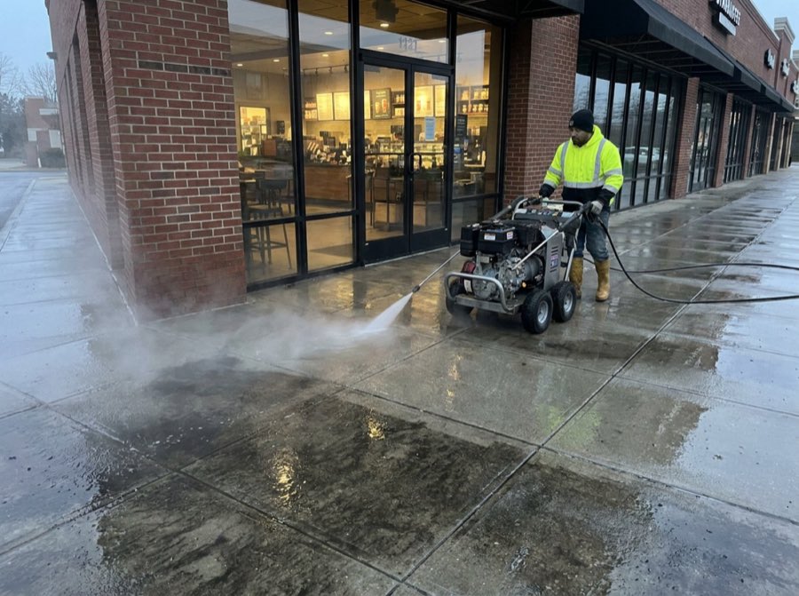 Exterior cleaning
